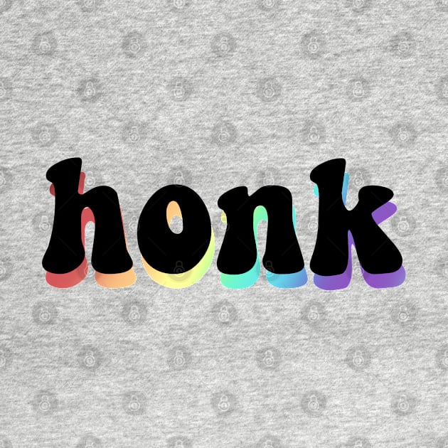 honk - pastel rainbow edition by flowercities